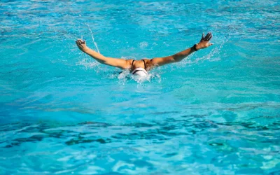 Building strength in water for butterfly